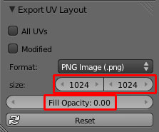 Export UV Layout