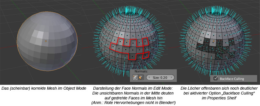 Löcher im Mesh