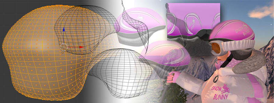 Texturieren von Sculpties auf Grundlage von 2D-Bitmaps